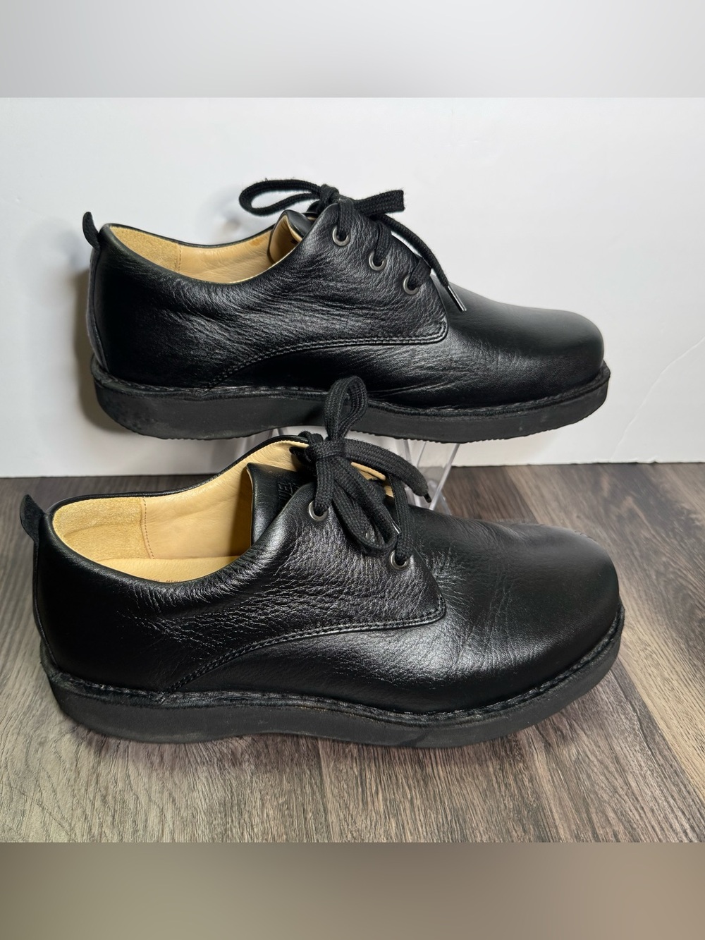 🔥Samuel Hubbard Hubbard Free Oxford Men’s Size 9.5 W Wide Black Leather